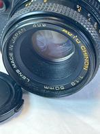 Chinon CM-4 + lens 50 mm 1.9 Appareil photo reflex, Audio, Tv en Foto, Nieuw