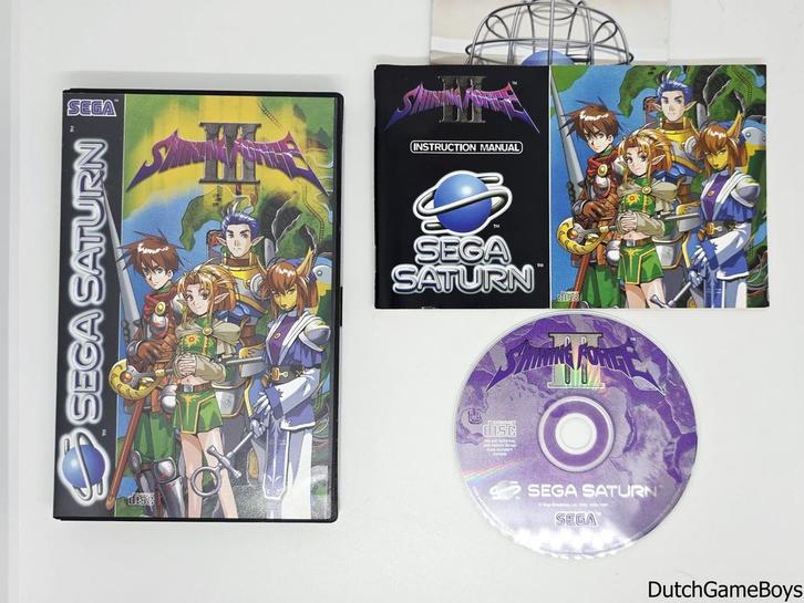 Sega Saturn - Shining Force III, Games en Spelcomputers, Games | Overige, Gebruikt, Verzenden