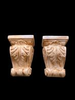 sculptuur,  Coppia Di Reggimensole  - 17 cm -