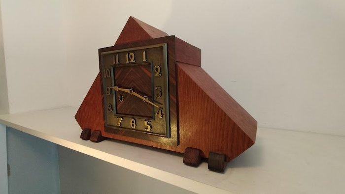 Amsterdamse School klok - Art Deco, Antiek en Kunst, Antiek | Klokken