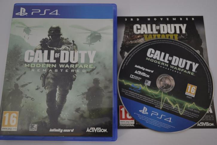 Call of Duty - Modern Warfare - Remastered (PS4), Games en Spelcomputers, Games | Sony PlayStation 4