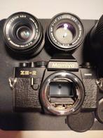 Mamiya ZE-2 + 3x Sekor obietivo: EF 1,7/50mm + E 2,8/28mm +, Audio, Tv en Foto, Nieuw