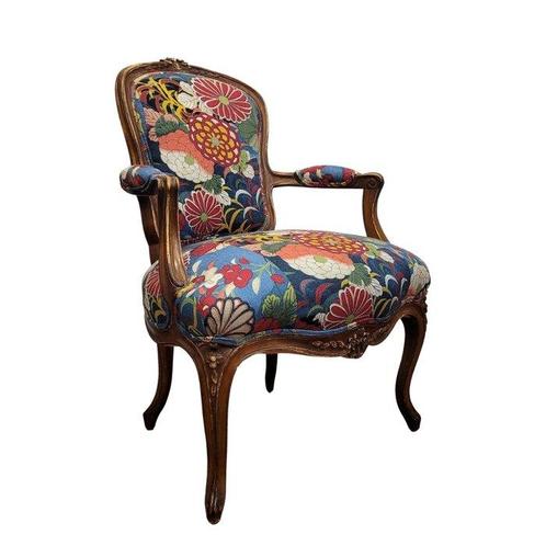 Fauteuil - Walnoot, Antiek en Kunst, Antiek | Overige Antiek