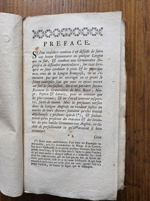 J.B. Rohinet & J.B. Dehaynin - Nouvelle Grammaire Angloise -, Antiquités & Art, Antiquités | Livres & Manuscrits