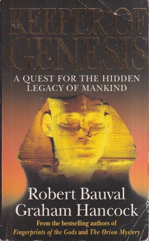KEEPER OF GENESIS 9780749321963 Robert Bauval, Boeken, Overige Boeken, Gelezen, Verzenden