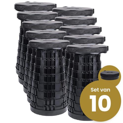 Set Van 10 Stuks ! Alora Opvouwbare Kruk Extra Strong -, Maison & Meubles, Chaises