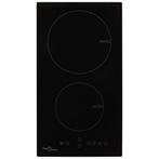 vidaXL Inductiekookplaat met 2 kookzones aanraakbediening, Verzenden