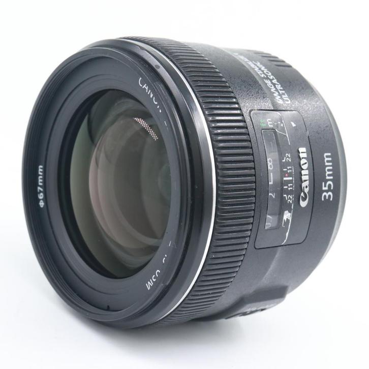 Canon EF 35mm F/2 iS USM | Occasion, Audio, Tv en Foto, Foto | Lenzen en Objectieven, Ophalen of Verzenden
