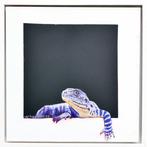 Jos Verheugen - Free after Malevich, with iguana (M848), Antiquités & Art, Art | Peinture | Moderne