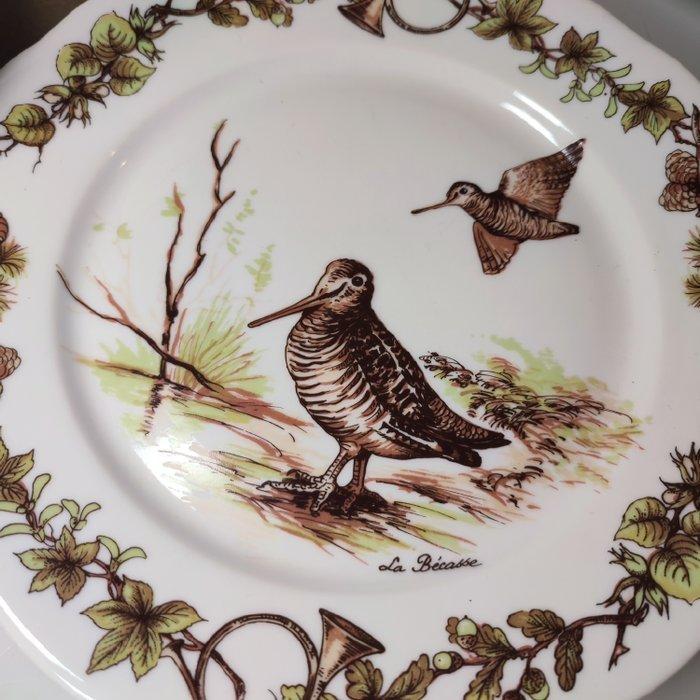 Jœ Coussine - Tafelservies (13) - Natuurlijke decor (hert,, Antiek en Kunst, Antiek | Meubels | Tafels