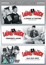 Laurel and Hardy: A Chump at Oxford/Someones Ailing/Way Out, Zo goed als nieuw, Verzenden