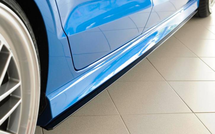 Rieger side skirt aanzetstuk | Audi | A3 12-20 4d sedan / S3, Auto-onderdelen, Carrosserie, Nieuw, Audi, Verzenden