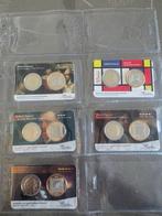 Pays-Bas. Coin Card 2019/2023 (5 coincards) (Sans Prix de, Postzegels en Munten