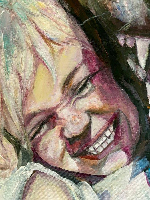 Anna Dart - Wild Fun, Antiek en Kunst, Kunst | Schilderijen | Modern