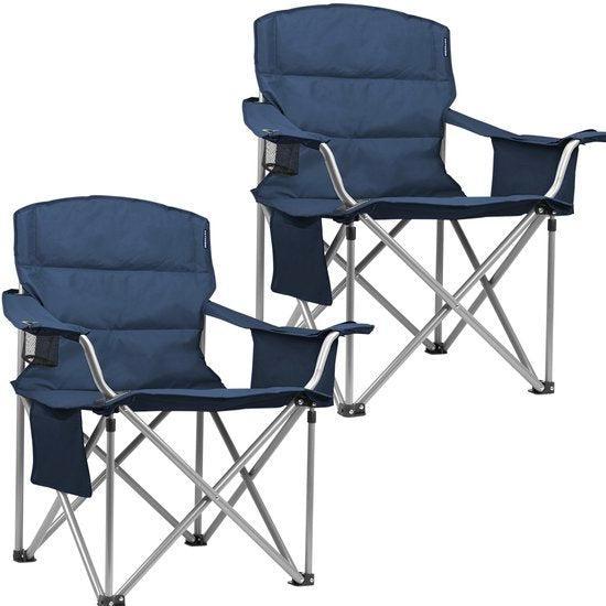 2dekans | TRVLMORE Campingstoelen - Opvouwbaar - 2 Stuks -, Huis en Inrichting, Stoelen, Ophalen of Verzenden