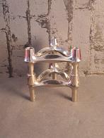 BMF - Fritz Nagel - Kaarsenhouder (2) - Chroom - Vintage, Antiek en Kunst