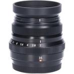 Tweedehands Fujifilm XF 35mm f/2.0 WR - Zwart CM3990, Ophalen of Verzenden, Gebruikt, Overige typen