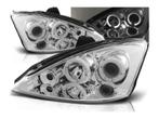 Angel Eyes koplampen Chrome geschikt voor Ford Focus, Auto-onderdelen, Nieuw, Ford, Verzenden