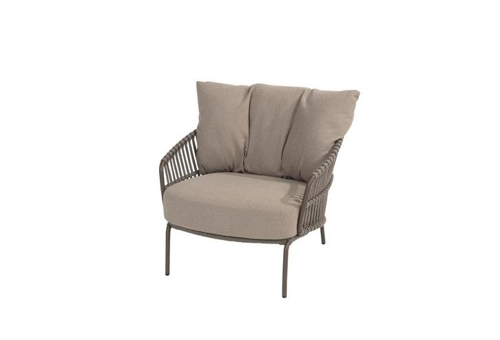 4 Seasons Outdoor Capalbio loungestoel terre |, Tuin en Terras, Tuinsets en Loungesets