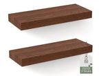 Noswo Zwevende Wandplank - Set van 2 met 15 kg Laadvermogen, Verzenden, Nieuw