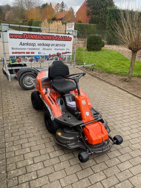 frontmaaier husqvarna rider r214tc nieuw comfort, Tuin en Terras, Zitmaaiers, Nieuw, Elektrische starter, Mulchfunctie, 90 tot 120 cm