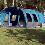 vidaXL Tunneltent voor gezin 8-persoons waterdicht blauw, Caravans en Kamperen, Tenten, Verzenden, Nieuw