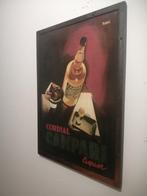 Nizzoli - Reclamebord - Metalen bord met ijzeren frame -