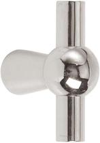Meubelknop TIMELESS 1910M nikkel glans 45 mm, Nieuw