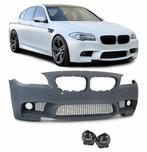EVO M5 Voorbumper + Mistlampen BMW 5 Serie F10 F11 B2355, Auto-onderdelen, Nieuw, Voor, BMW, Bumper
