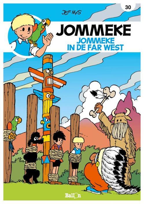 Jommeke strip - nieuwe look 30 - Jommeke in de Far-West, Livres, BD, Envoi