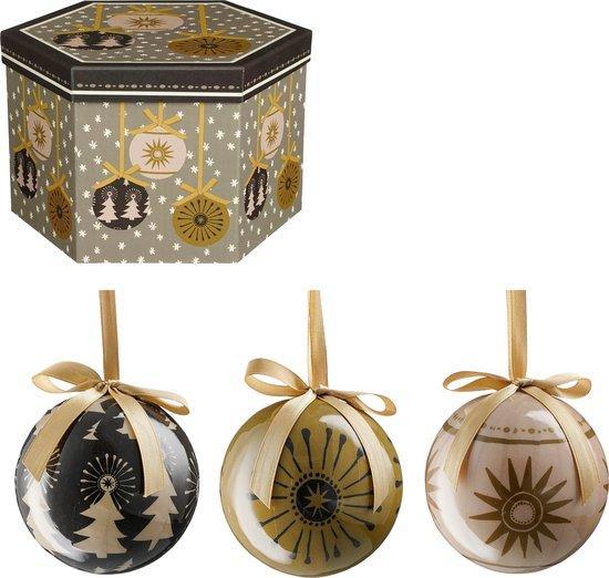 2dekans | House of Seasons Cadeau Set Kerstballen Ster - 14, Diversen, Kerst, Ophalen of Verzenden
