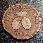 Rusland, Moldavië en Walachije. Para / 3 Dengi 1772 (Zonder