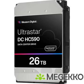 Western Digital DC HC590 interne harde schijf 26 TB 7200 RPM
