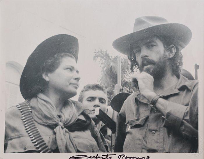 Perfecto Romero (1939–) - Camilo Cienfuegos, Antiek en Kunst, Kunst | Designobjecten