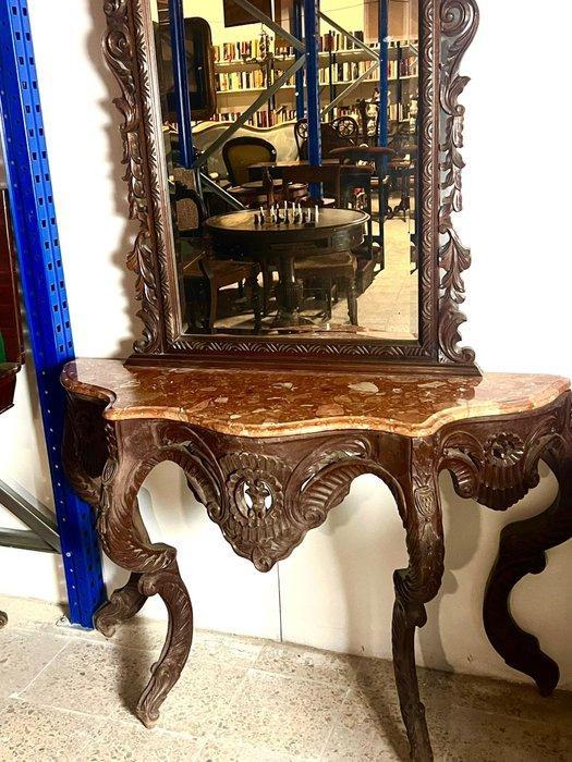 Wandtafel - Hout - Rococo Style, Antiek en Kunst, Antiek | Overige Antiek