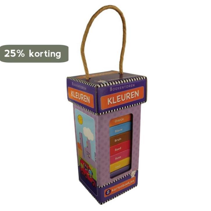 Boekentoren: kleuren 9789048308620, Boeken, Kinderboeken | Baby's en Peuters, Gelezen, Verzenden
