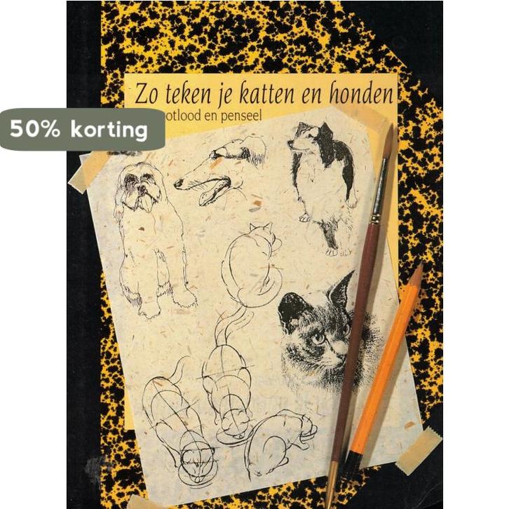 Zo teken je honden en katten 9789060175743 Morgan, Boeken, Overige Boeken, Zo goed als nieuw, Verzenden