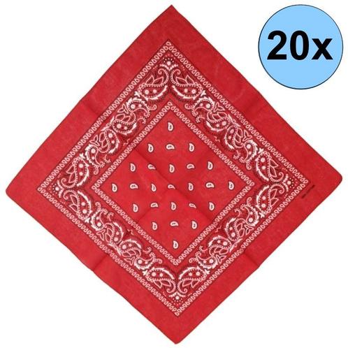 Fako Bijoux® - Boerenzakdoek Rood - Bandana Rood - Zakdoek, Bijoux, Sacs & Beauté, Beauté | Soins des cheveux, Envoi