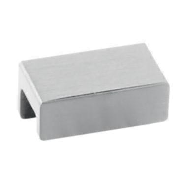 Greep STATION 32 mm aluminium geborsteld, Doe-het-zelf en Bouw, Hang- en Sluitwerk, Klink of Kruk, Nieuw, Overige materialen
