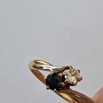 Zonder Minimumprijs - Ring - 18 karaat Geel goud Diamant, Handtassen en Accessoires, Ringen, Nieuw