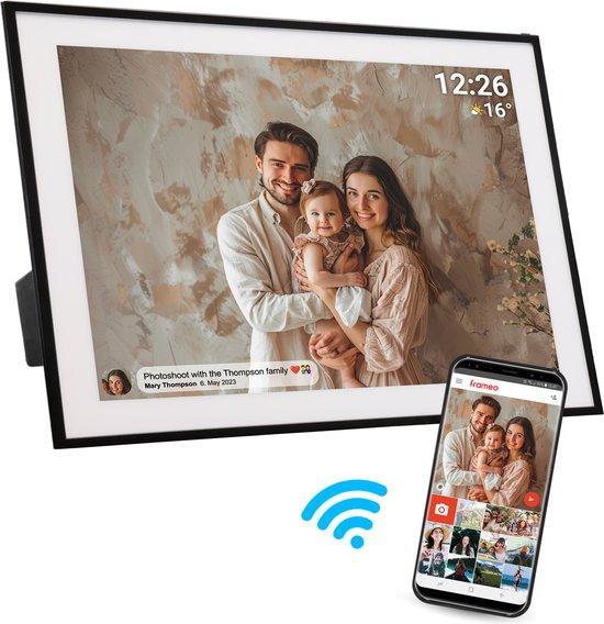 2dekans | Denver Digitale Fotolijst 19 inch - HD - Frameo, Audio, Tv en Foto, Foto | Digitale fotokaders, Ophalen of Verzenden