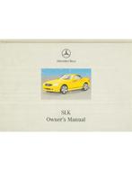 2000 MERCEDES BENZ SLK KLASSE INSTRUCTIEBOEKJE ENGELS