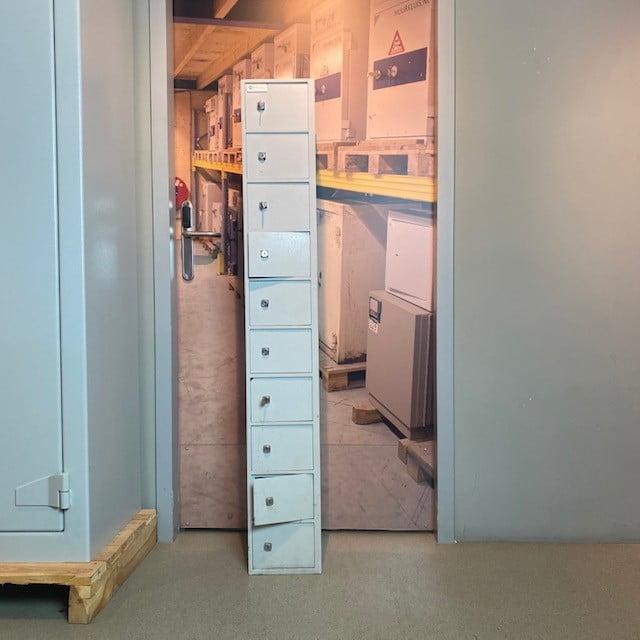 Gebruikte lockerkast GC, Maison & Meubles, Extincteurs & Coffres-forts, Envoi