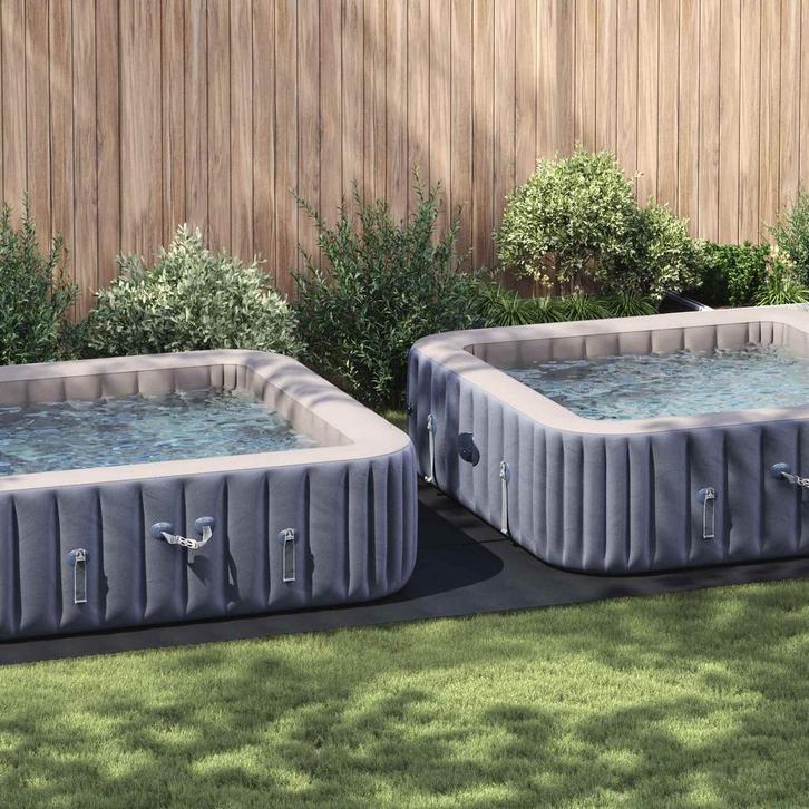 vidaXL Vijvergrondzeil Zwart 640 x 321 x 0,1 cm Niet-geweven, Tuin en Terras, Zwembaden, Nieuw, Verzenden