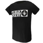 Public Enemy Crosshairs Logo T-Shirt - Officiële Merchandise, Nieuw