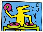 Keith Haring - Untitled (DJ) 1983, Antiquités & Art