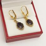 8 karaat - Geel goud, Art Deco, Boheemse Granaat(Getest) -