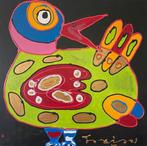 Fabian (1967) - Vreemde eend, Antiek en Kunst, Kunst | Schilderijen | Modern