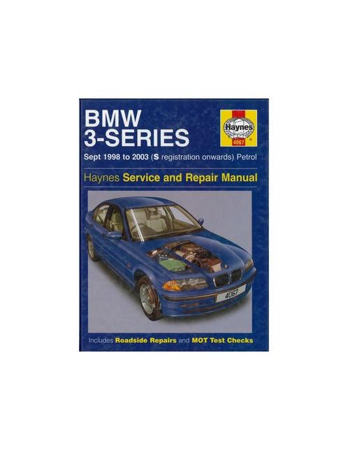 1998 - 2003 BMW 3 SERIE (E46) BENZINE HAYNES VRAAGBAAK, Auto diversen, Handleidingen en Instructieboekjes