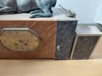 Klok - Marmer - 1920-1930, Antiek en Kunst